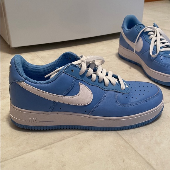 Nike Air Force One Carolina Blue men’s size 10 - Picture 3 of 16